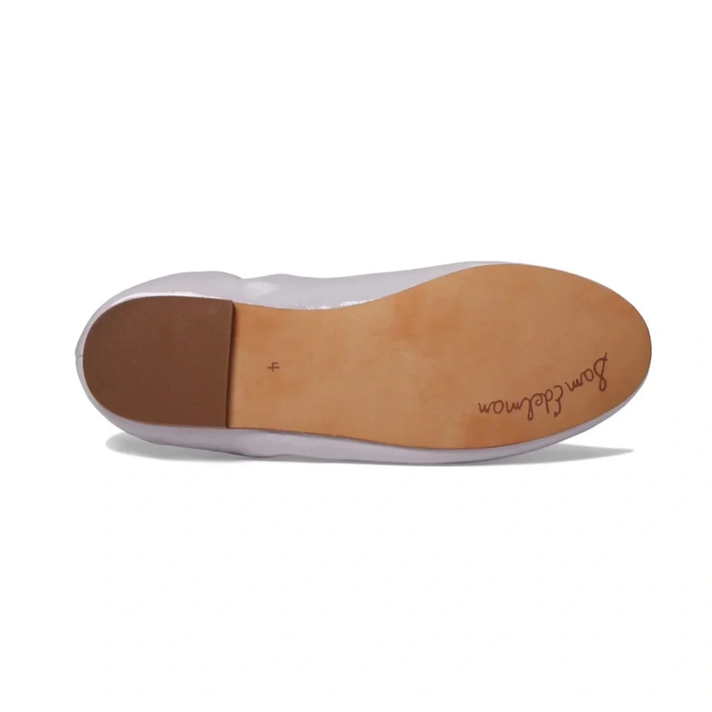 Sam Edelman Girls' Felicia Ballet Flat in Lilac Patent Size 4
